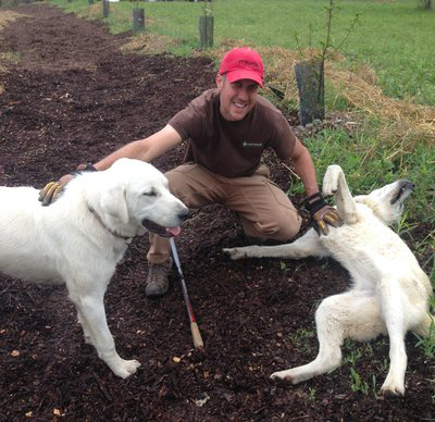 Craig with pups